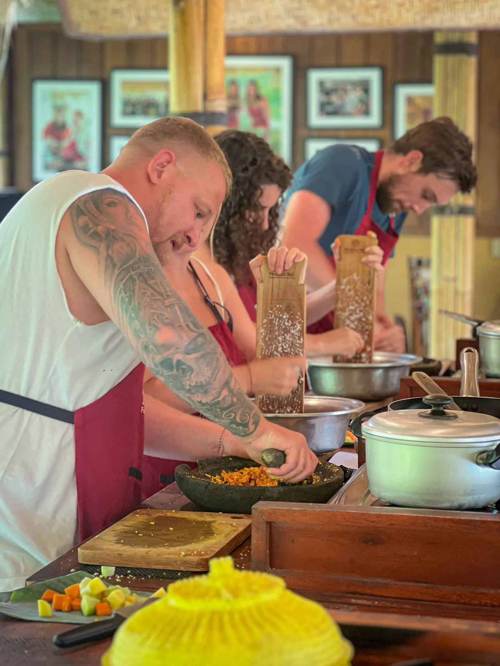 Morning Cooking Class with Traditional Market Visit — Pemulan Bali